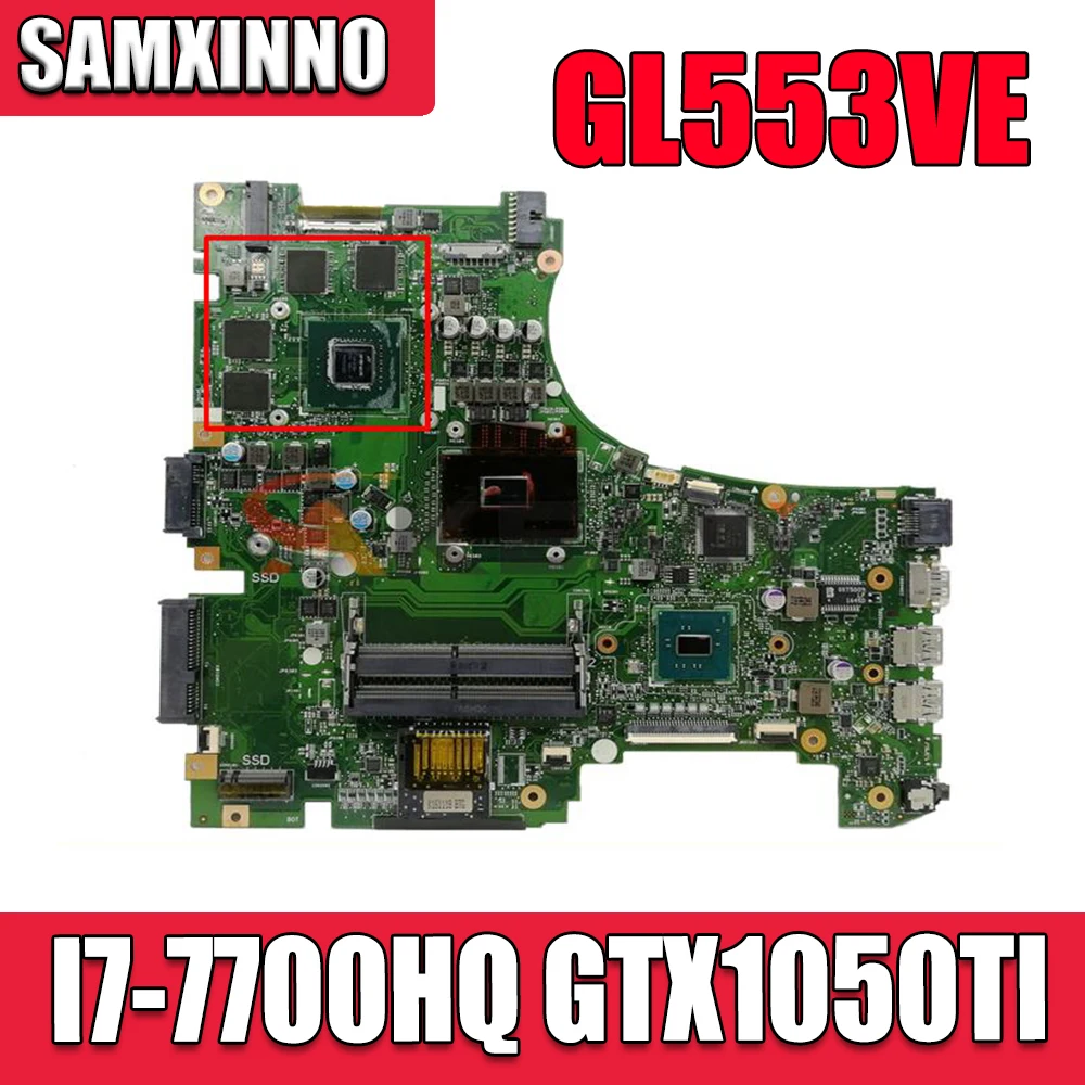 Akemy GL553VE Laptop motherboard For Asus ROG GL553VE GL553VD ZX53V
