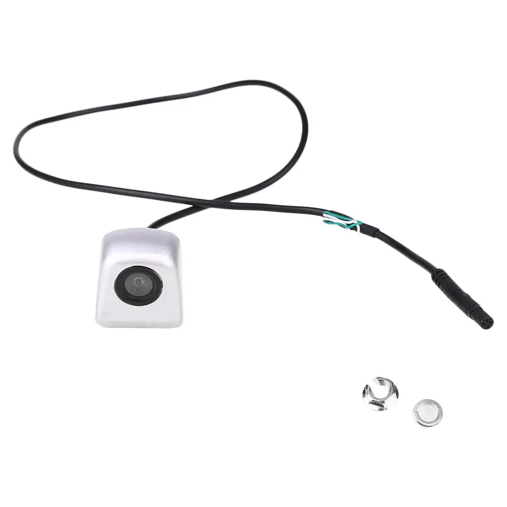 Парковочная камера заднего вида автомобиля 170 широкоугольная Передняя Задняя камера ночного видения - Название цвета: Silver