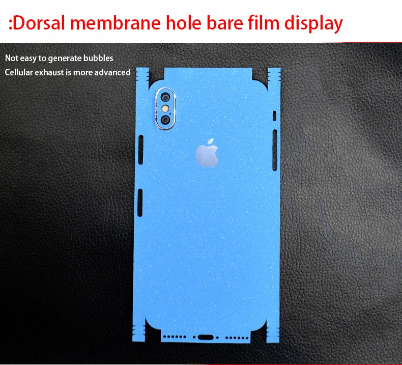 Новые матовые наклейки на телефон для iPhone 8 6 6S 7 Plus задняя защитная пленка наклейка для iPhone XS X задняя Pegatinas Adesivos аксессуары