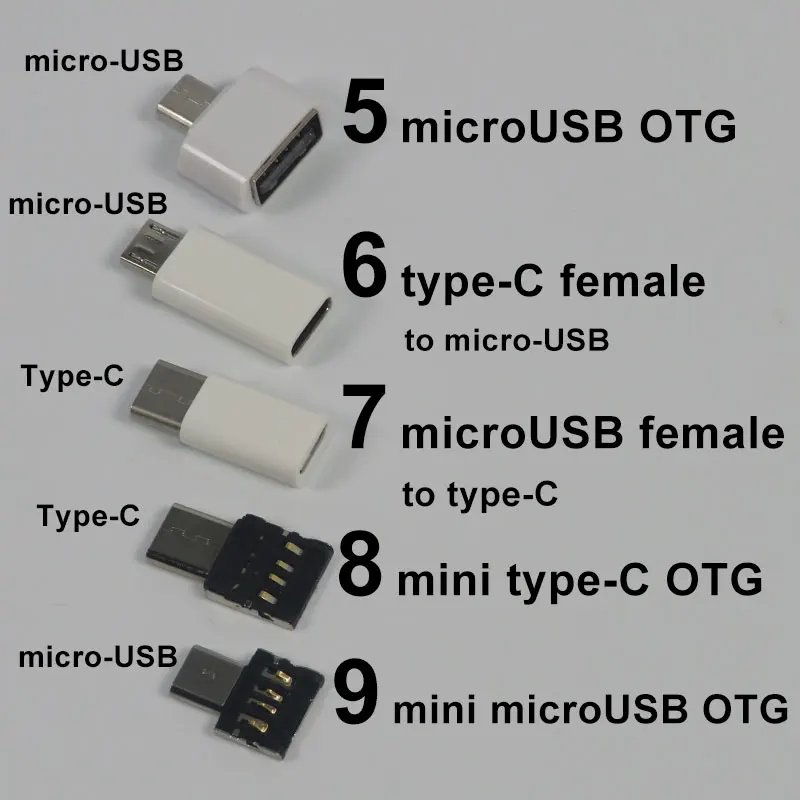 Type-C мама к micro-USB папа к кабелю USB3.0 Женский адаптер конвертера OTG