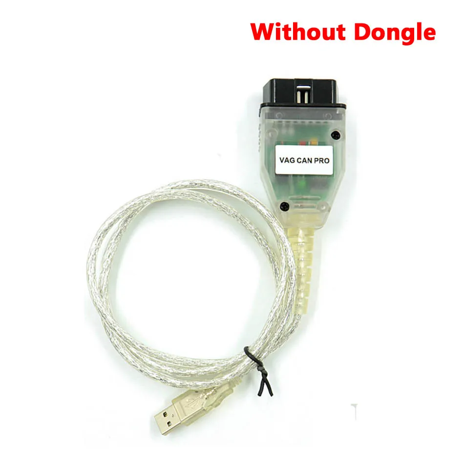 ПДС сканер SW 5.5.1 VAG CAN PRO диагностический инструмент чип FTDI OBDII CAN BUS+ UDS+ K-line лучше, чем ois - Цвет: No Dongle