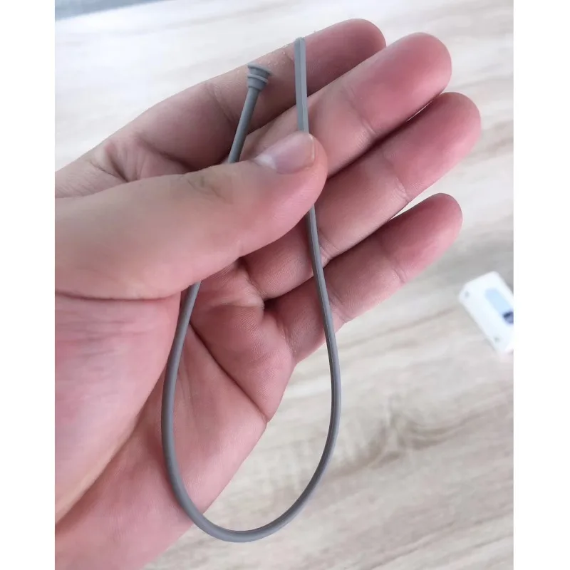 Collapsible Silicone Straws Folding Reusable Drinking Straw With Cleaning Brush And Carrying Case