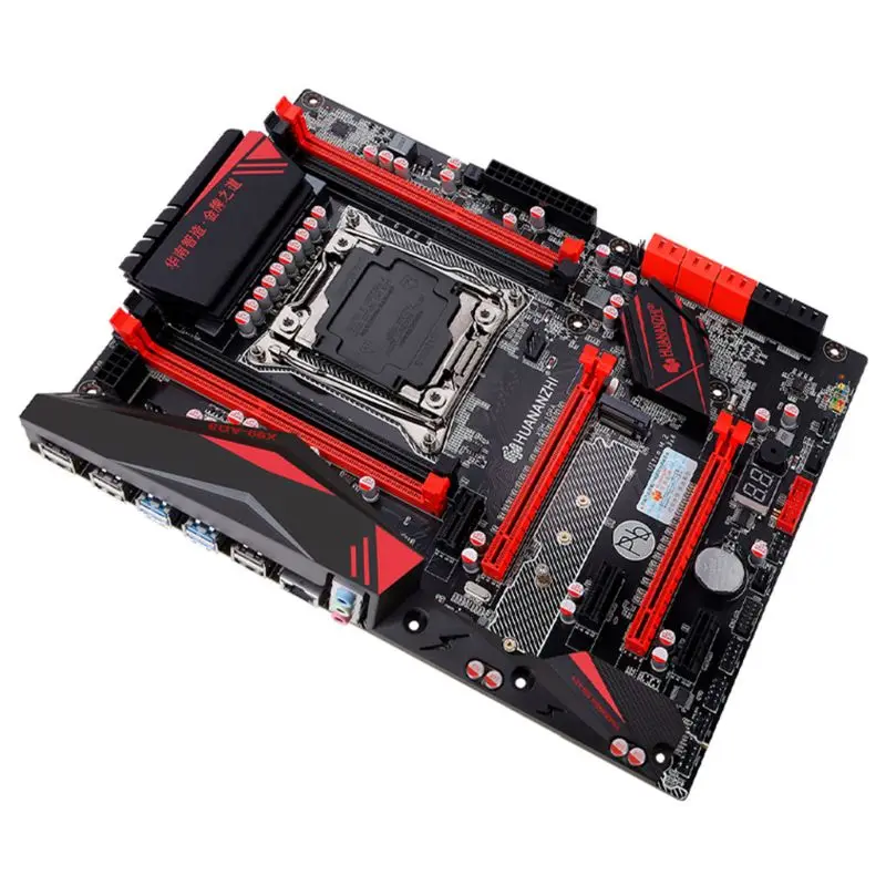 

Free shipping Huananzhi Mainboard X99 Motherboard with M.2 NVMe Slot LGA2011-3 DDR3 4 Channel 4xUSB 3.0 10xSATA 3.0 Ports