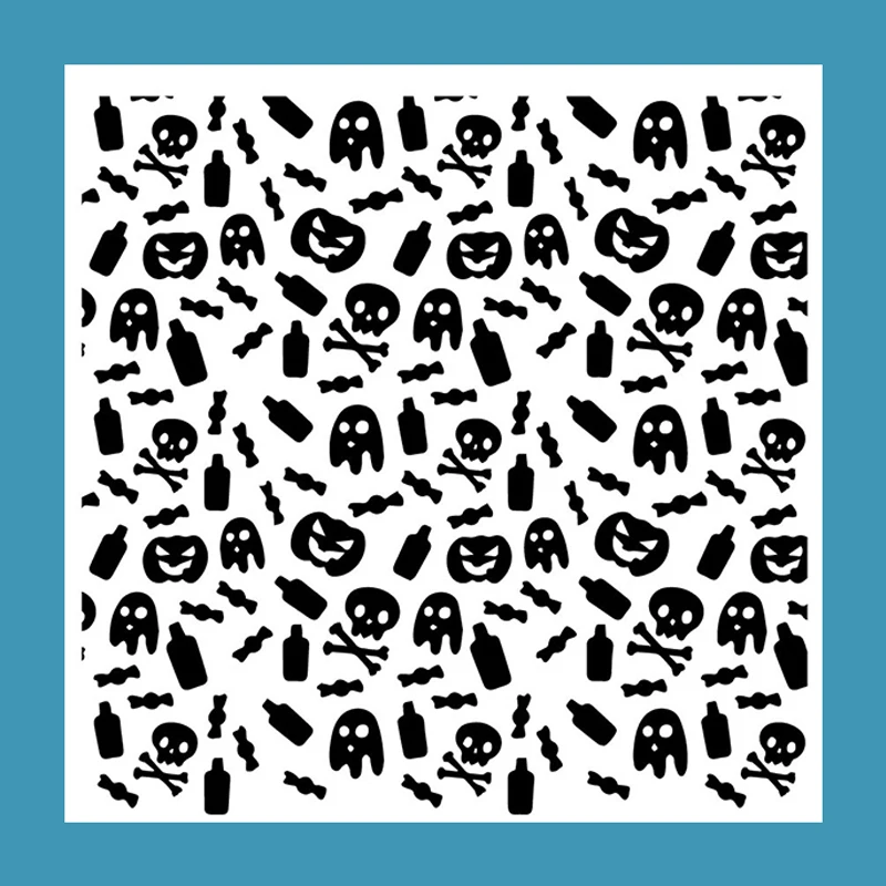 

ZATWBS Halloween little devil Clear Stamps For DIY Scrapbooking/Card Making/Album Decorative Rubber Stamp Crafts