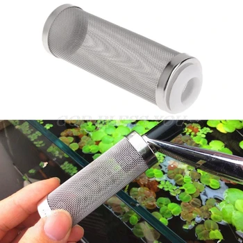 

Stainless Steel Aquarium Filter Entry Net Shrimp Cylinder Fish Tank Inflow Inlet Drop Shipping