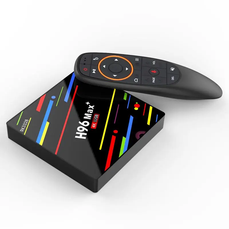 H96 Max Plus Android 8,1 ТВ приставка 4 Гб ОЗУ ТВ приставка Rk3328 четырехъядерный 2,4G/5G Wifi 4K смарт медиаплеер H96 Pro Max