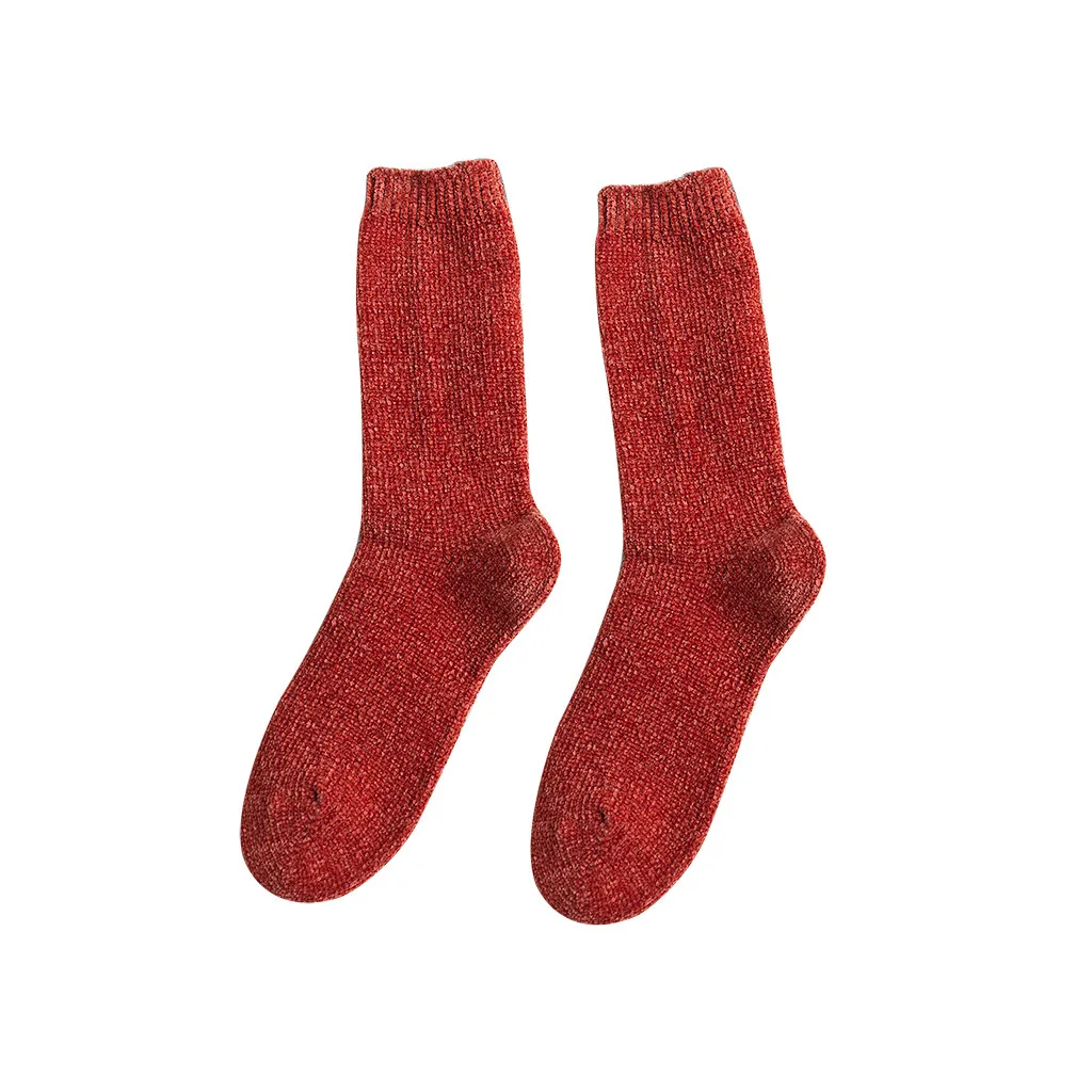 5 пар женских бархатных снежных носков без пятки с жемчужинами, женские модные теплые носки средней длины, милые удобные носки, Calcetin de navidad# BZP