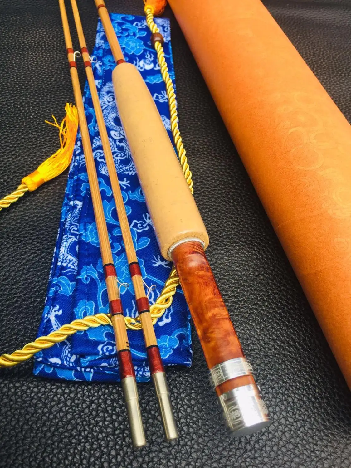 ZHUSRODS bamboo fly rod 6'6" 3wtFishing Rods AliExpress