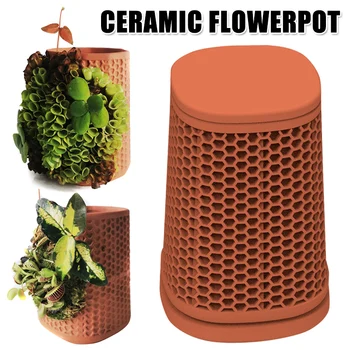 

Clay Pots Ceramic Pottery Planter Flower Pots Succulent Pots with Drainage Hole for Indoor/Outdoor UD88