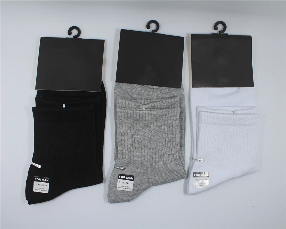 

122# Designer Socks Hot Men Athletic Socks Sport Basketball Long Cotton Socks Male Spring Summer Running Cool Soild Mesh Socks