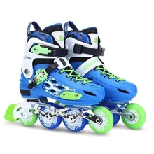 Cougar коньки детский полный набор роликовые коньки регулируемые плоские туфли необычные туфли для начинающих мужчин и женщин