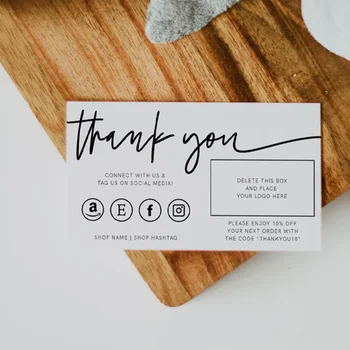 

Custom Sofia | Small Business Thank You Template,Small Business Thank You Card, Small Business Thank You Card