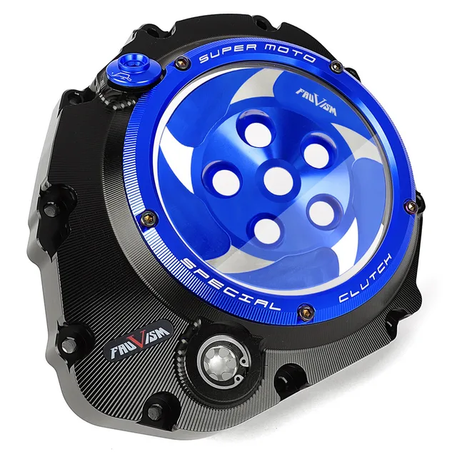 スズキgsxs750 gsxs 750 2005-2022用チュアクリアクラッチカバー