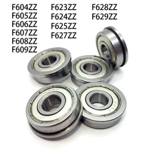 

1pcs Flange Ball Bearings F604-F629 3D Printers VORON Parts Deep Groove Pulley Wheel