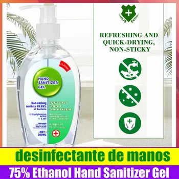 

Instant Hand Sanitizer Hand Gel Quick Dry Disinfection Gel 75% Ethanol Alcohol Anti Bacterial Handgel Sanitizers For Kids Adults