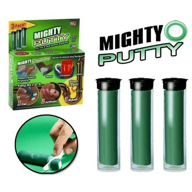 Mighty Putty as Seen on TV 3 Pack for sale online