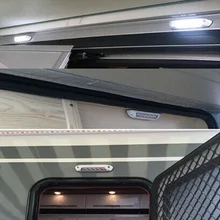 12 вольт светодиодный светильник на крышу с навесом IP67 Водонепроницаемый светодиодный светильник для морского каравана кемпера прицепа наружный IP67 5-светодиодный