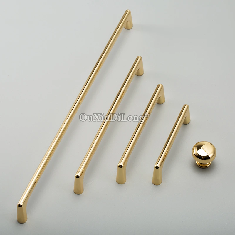 Manijas de lujo para armarios, tiradores dorados para armarios, cajones, TV, cocina, 10 de armarios| - AliExpress