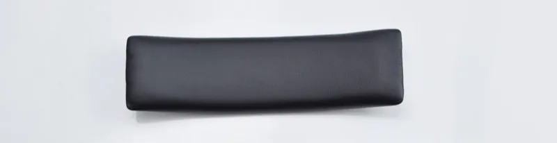 SHELKEE Замена пены памяти протеина кожаные подушки амбушюры наушников Запасные насадки для ремонта для AKG K550 551 552 K240S K271 K242 - Цвет: Black head beam