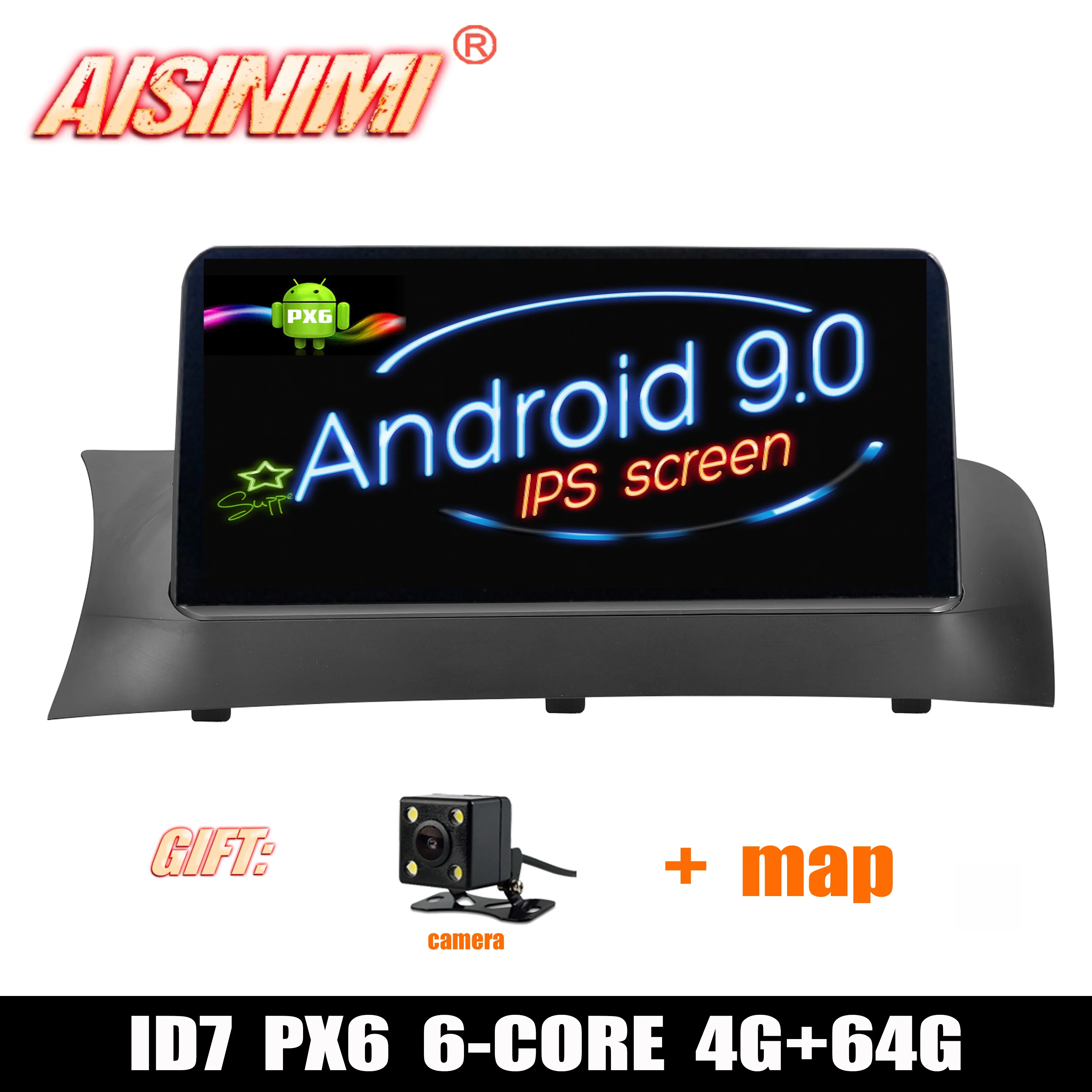 Android 9 0 ID7 4G + 64G Автомобильный Dvd Navi плеер для BMW X3 F25/X4 F26 аудио gps стерео Авто ips экран