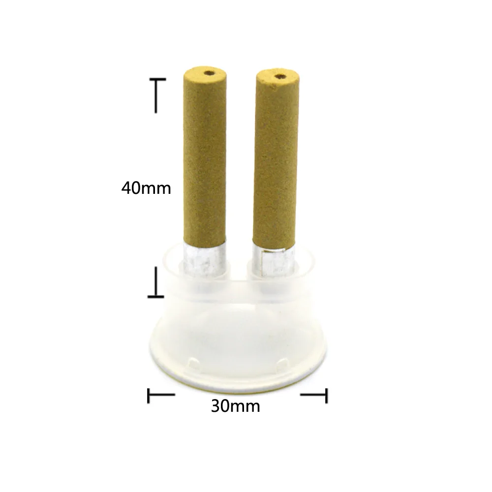 SHARE HO Reuse Base Moxa мини Стик китайская терапия наклейки для прижигания Acupuntura Double Artemisia