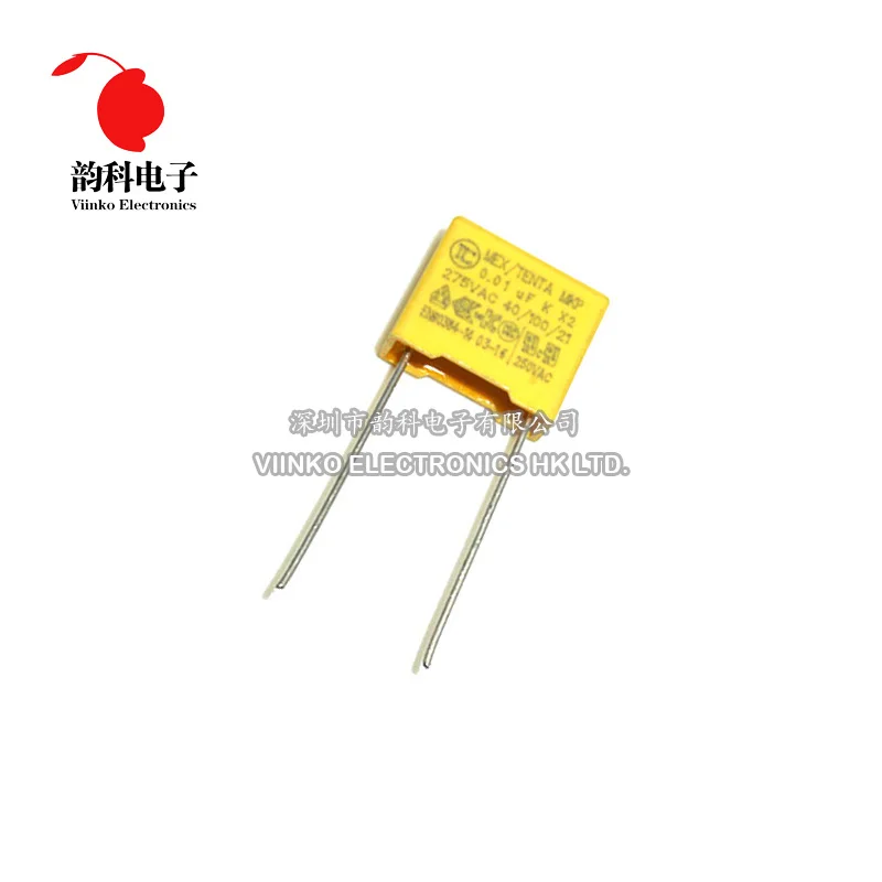 Защитный конденсатор X2 10 шт. мм 275VAC 275 В 0 01 мкФ 022 033 047 15 22 33 47 полипропиленовая