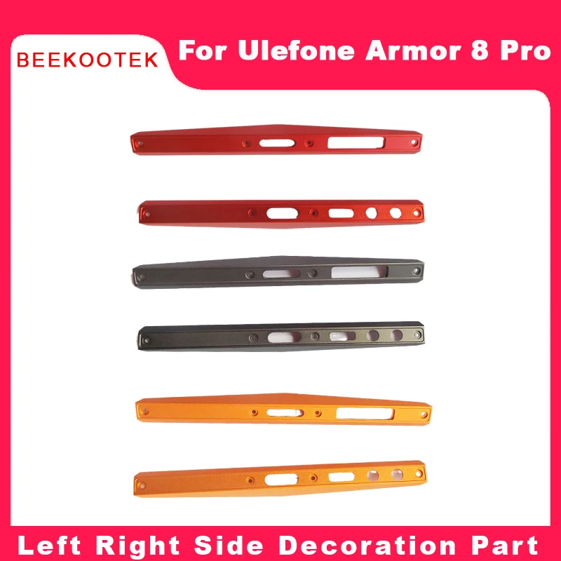 

Новый оригинальный корпус оболочка средняя боковая панель украшение металлическая рамка Бампер Ремонт Аксессуары для смартфона Ulefone Armor 8 Pro