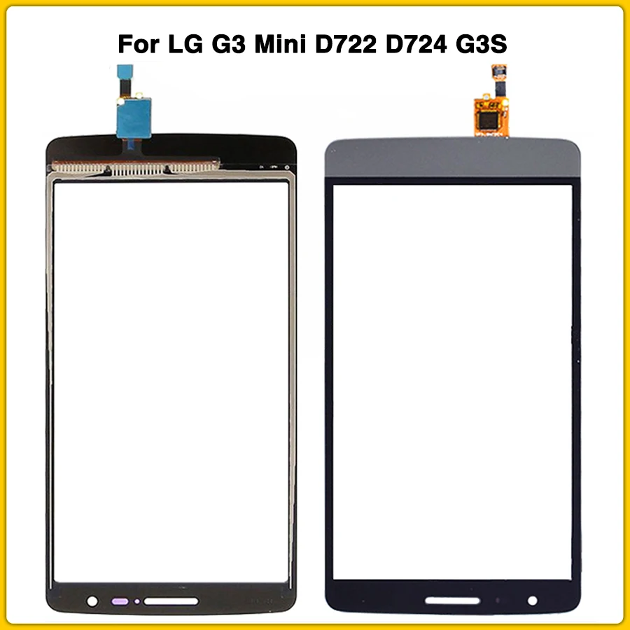 

new G3 mini touch screen Touch Panel For LG G3 Mini D722 D724 G3S TouchScreen sensor front Glass Digitizer Replacement Parts