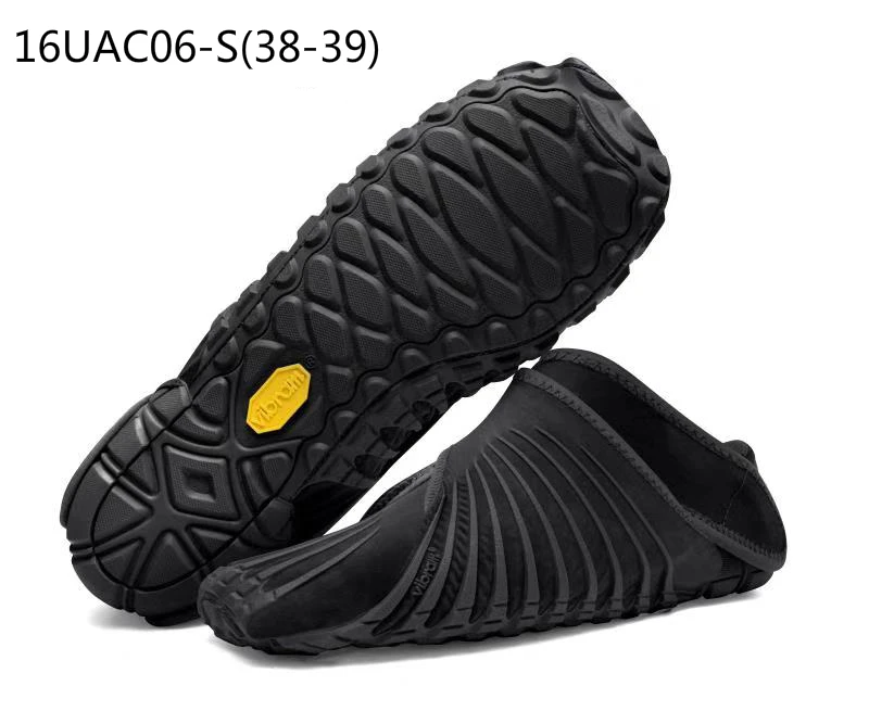 Vibram FUROSHIKI/прогулочная Спортивная эластичная Тканевая обувь для женщин; супер-светильник; складывающиеся женские кроссовки с пятью пальцами для бега - Цвет: 16UAC06-S