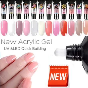 

Quick Building UV Nail Poly Gel Kit Polish Nail Art Extension Acrylic Kits Quick Dry Beauty Supplies SMJGood