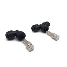  5Pcs New Model Misting Cooling System Atomizing Nozzles 6mm Slip lock Quick Connectors Humidify Watering Landscapingc Sprayer 