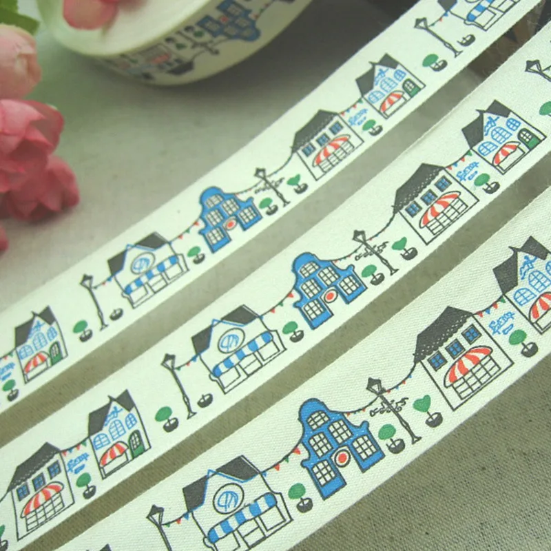 Min.Order Is $15 (Mix Order),Zakka Blue Hotel Cotton Sewing Label ,About Size 2.5Cm,Toto Sewing ,Free Shipping, F001#-27