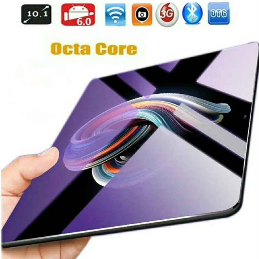 

2020 Google play 10.1 inch tablet pc Android 8.0 octa core 6GB+128GB Dual SIM card 4G LTE Phablet WIFI Bluetooth GPS Tablets