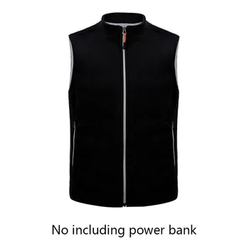 

Outdoor USB Infrared Heating Vest Jacket Winter Warmer Electric Thermal Waistcoat For Fishing Hiking