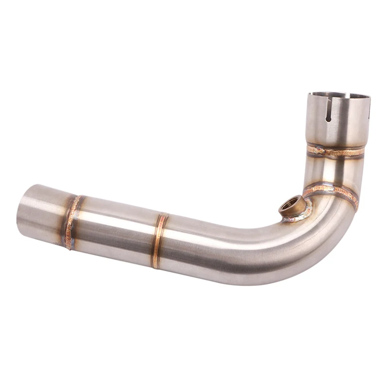 54/48 mm Mid Pipe for Honda CBR600RR F5 2005-2018 Motorcycle Exhaust Pipe Delete Original Catalyst Replace Stainless Steel - - Racext 21