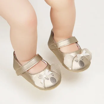 

WEIXINBUY Baby Shoes Soft PU Leather Baby Boys Girls Infant toddler Moccasins Shoes Slippers First Walkers Non-slip Shoes