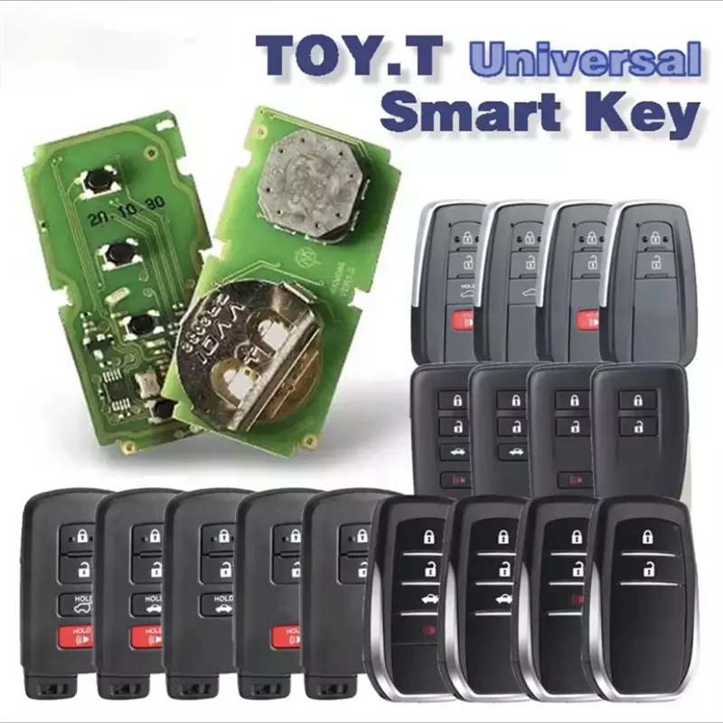 Toyota Lexus Xhorse VVDI XM Smart Key Case Universal Regeneral Remote Circuit  Key Shell