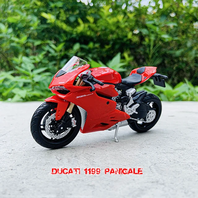 Maisto 1:18 16 styles Ducati Hypermotard original authorized simulation alloy motorcycle model toy car gift collection 1199 Panigale