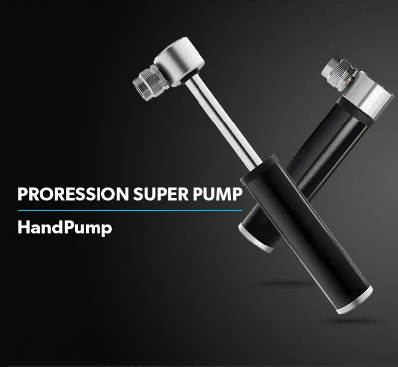 Bicycle Air Pump Portable Mini Bike Air Inflator Aluminum Alloy 120PSI Pressure MTB Mountain Bike Pump 8