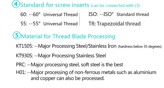 Inserito In Carburo Per Tornio 16ER3.0TR LDC - 10 Pezzi Per Filettatura Acciaio - Foto 10