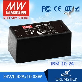 

nice MEAN WELL 2Pack IRM-10-24 24V 0.42A meanwell IRM-10 24V 10.08W Single Output Encapsulated Type