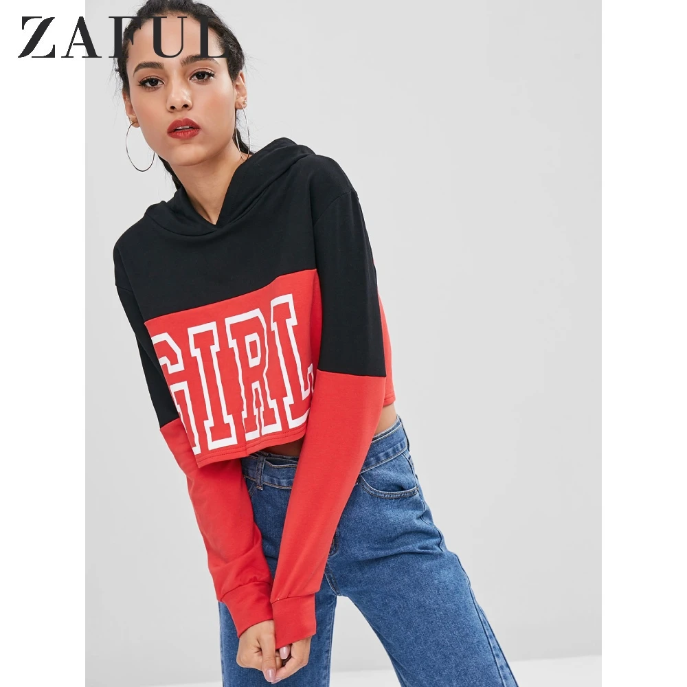 women's two tone hoodie