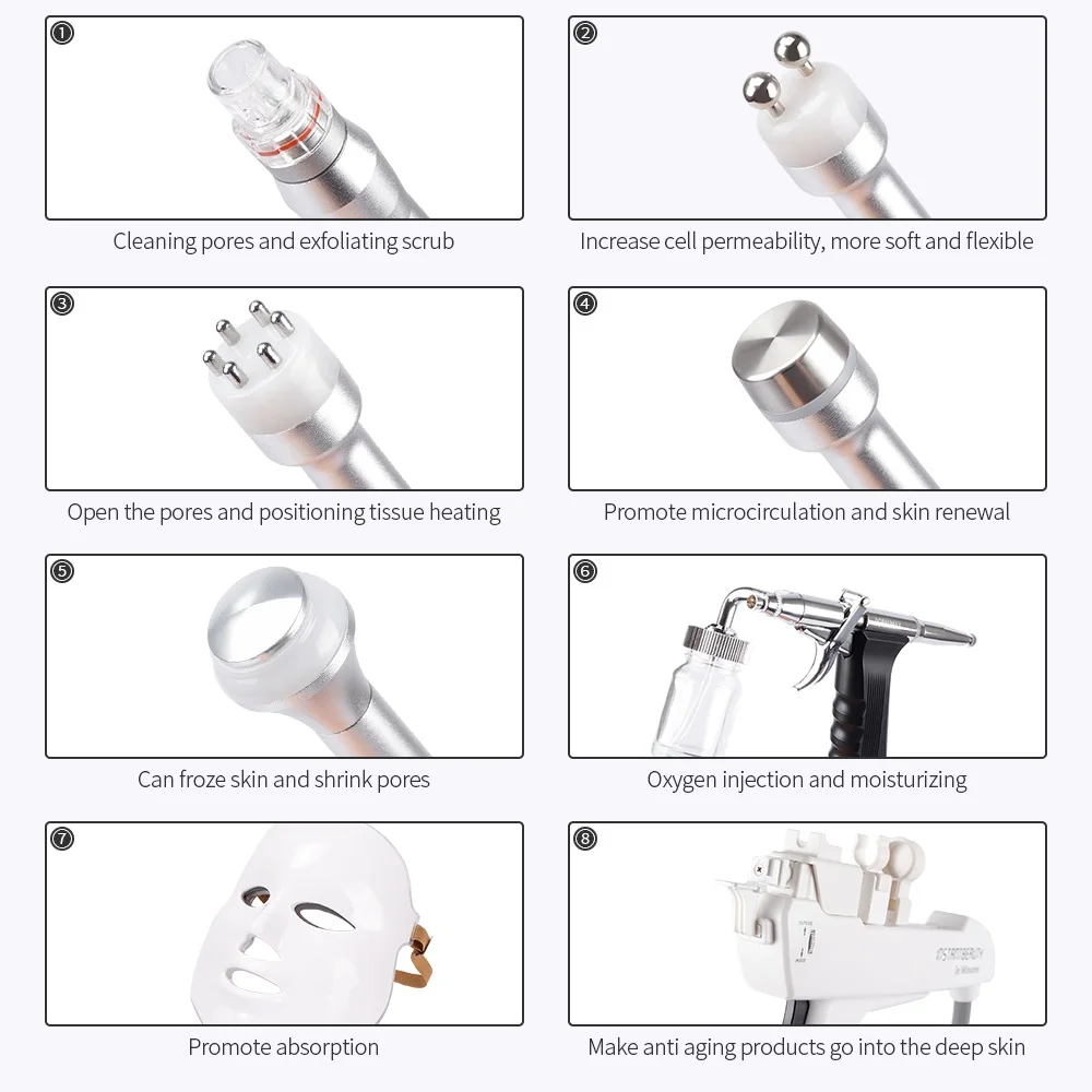 8-in-1-Hydra-Dermabrasion-Aqua-Peel-Clean-Skin-Care-BIO-Light-RF-Vacuum-Face-Cleaning (4)