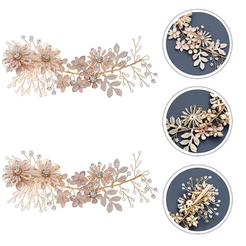 

1 Pc Hairpin Head-wear Barrette Delicate Charming High-end Hair Jewelry Hair Accessory Hair Adornment Hair Ornament for Party