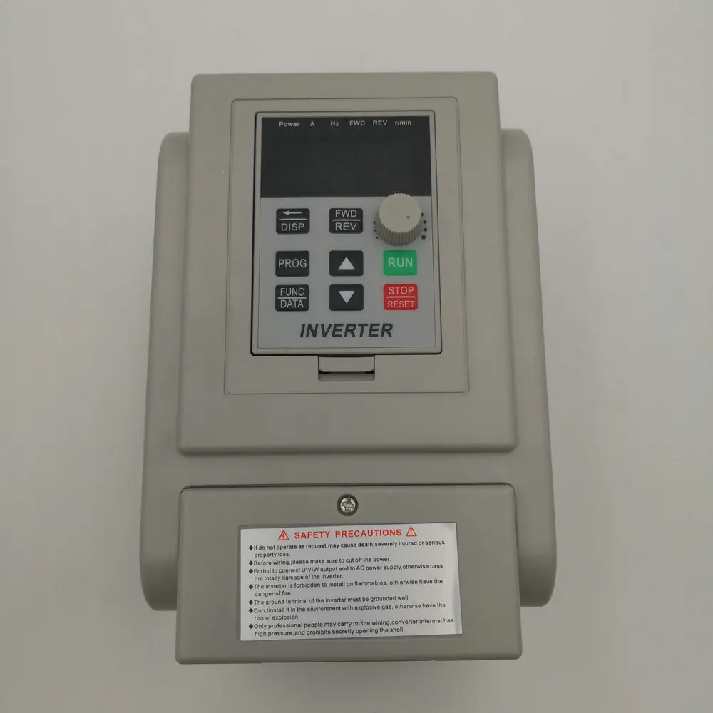 1.5KW 220V Частотный преобразователь VFD XSY-AT1 инвертор 220 кВт/4 кВт однофазный в вход и трехфазный мощность двигателя Регулятор скорости P - Цвет: 1.5KW 220V