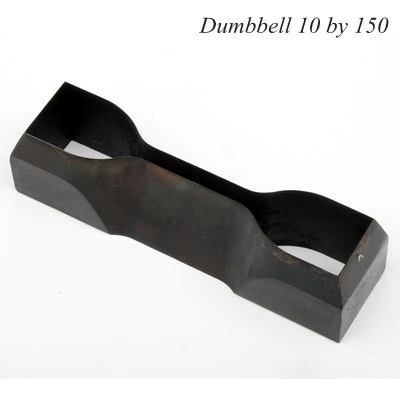 Dumbbell 10 by 150 Резиновый нож гантели резак растягивающийся прямоугольный резак форма-полумесяц круглорез водонепроницаемые штаны стальной силиконовый пластик - Цвет: Dumbbell 10 by 150