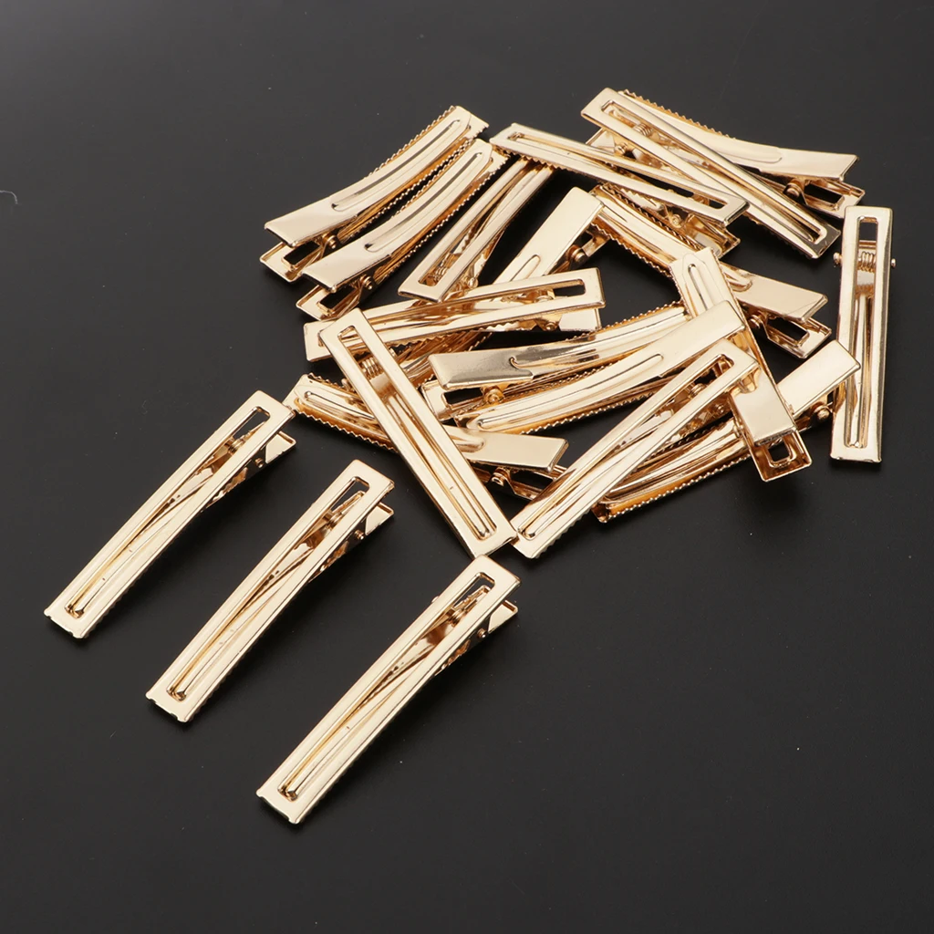 20 pcs Sexy Lady Hair Pin Golden Heart Hair Clip Girl Friend Dating Jewelry