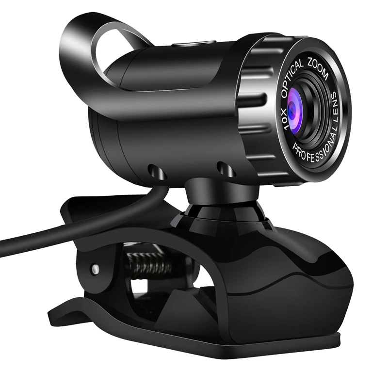 A1 веб-камера USB высокой четкости 360 градусов MIC Clip-On для Youtube компьютера ПК ноутбука