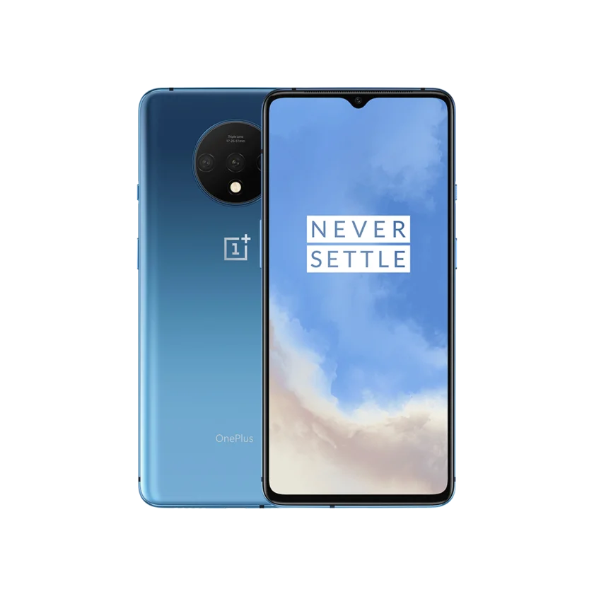 Перейти на Алиэкспресс и купить in stock oneplus 7t 8gb 256gb 128gb smartphone snapdragon 855 plus octa core 90hz amoled screen 48mp triple cameras ufs 3.0 nfc