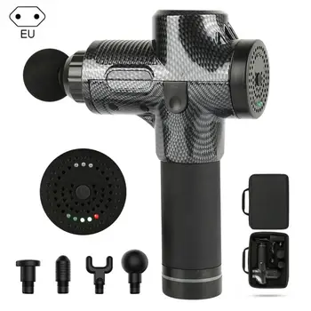 

Massage Muscle Gun Rechargeable Muscle Stimulator Deep Tissue Massager Device Body Relaxation Slimming Shaping Pain Relief 2019